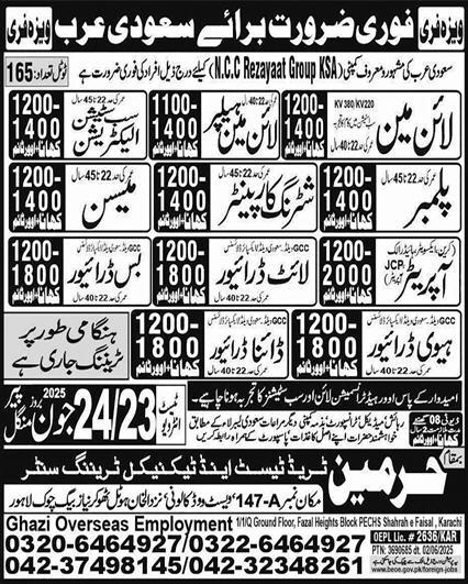 Construction Jobs in Saudi Arabia
